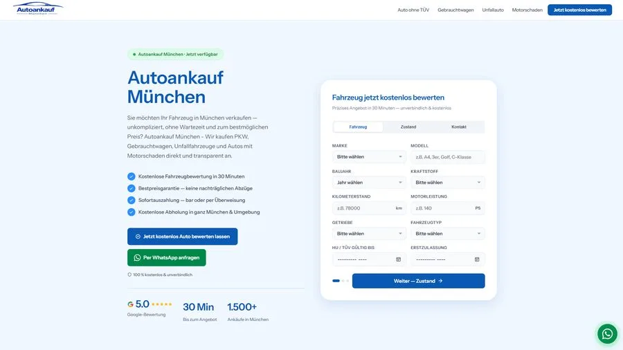 Autoankauf München – Werbeagentur München Bavaria Referenz